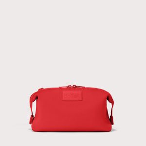 Hunter Toiletry Bag in Cherry. Large