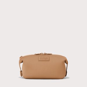Hunter Toiletry Bag in Camel. Small