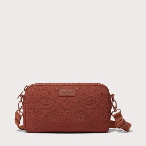 Nora Shoulder Bag in Sweet Tea Paisley