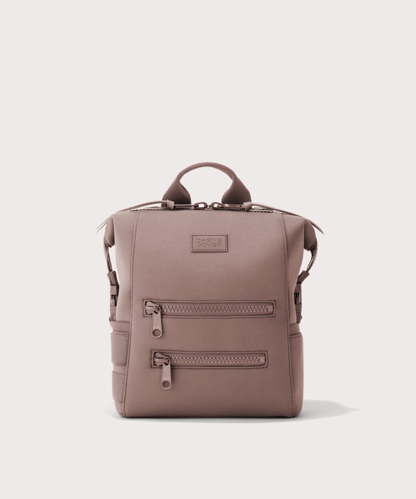 Indi Diaper Backpack in Dune. Small