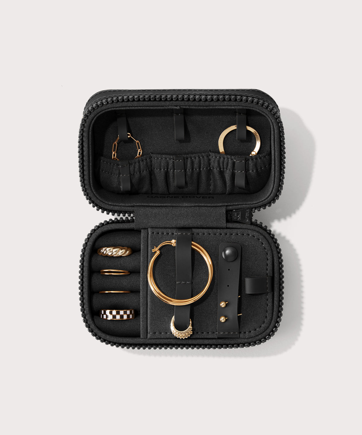Frankie Jewelry Case in Onyx. Small - Image 2