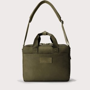 Berlin Travel Brief in Dark Moss