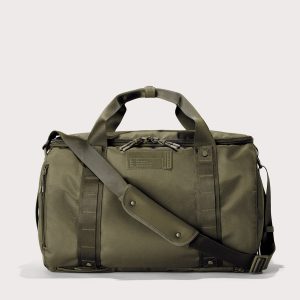 Denver Convertible Duffle in Dark Moss. Large