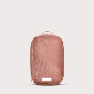 Roma Packing Cube in Warm Dust Air Mesh. Medium